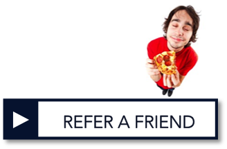 Refer a friend for WC insurance and get a free pizza on us!