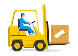 Workers Compensation Insurance forklift safety tips for Philadelphia, Allentown, Reading, Lancaster, Harrisburg, York, Pittsburgh, Erie, PA and beyond.